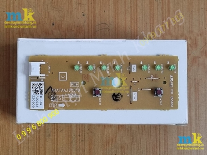 ( SP1633 ) Bo Chỉnh Nhiệt Độ Tủ Panasonic Loại 2 Nút , 7 Led , 4 Chân Và 5 Chân
